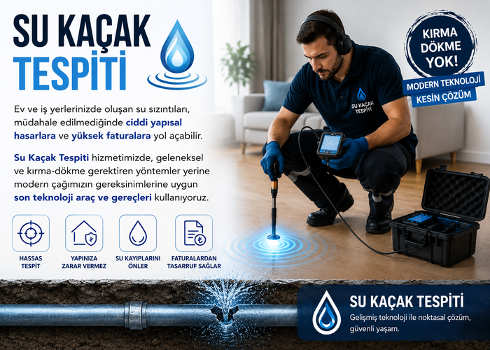 Su Kaçak Tespiti